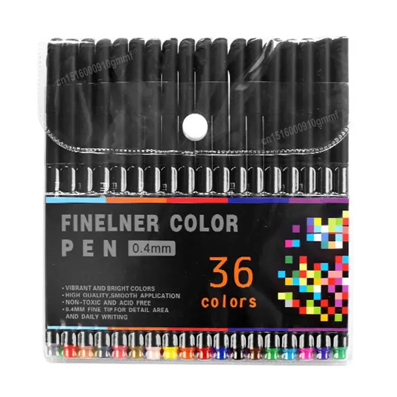 Professional 12/24/36/48/60/100 Color Set 0.4mm Micro Tip