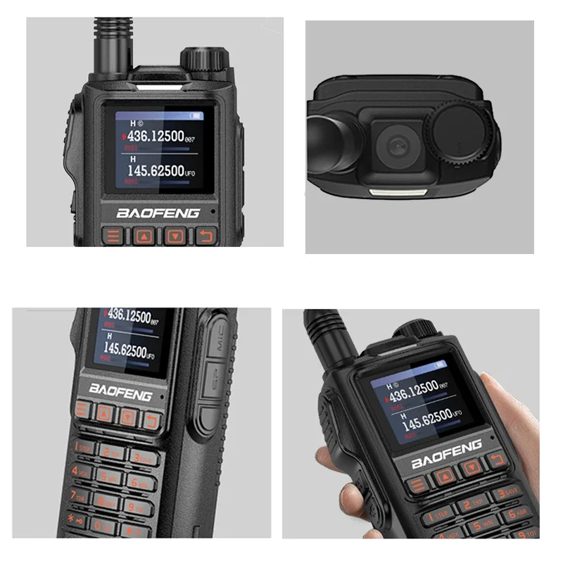Baofeng UV18 Pro 10W High Power Walkie Talkie Type C Dual Band UHF VHF Long Range UV18i UV18L UV18H UV-G28 FM Ham Two Way Radio 6