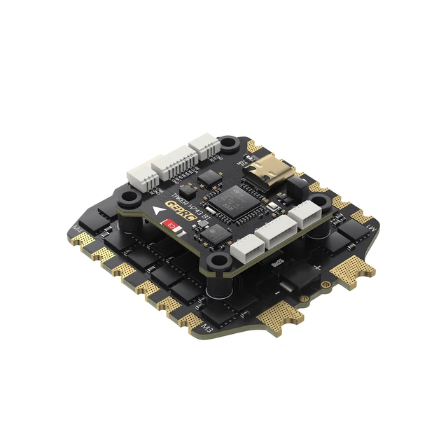 GEPRC TAKER H743 BT 8Bit 80A Stack with 5V 3A+12V 2.5A Dual Independent BEC for FPV Drone Assembly Accessories for Air Unit 3