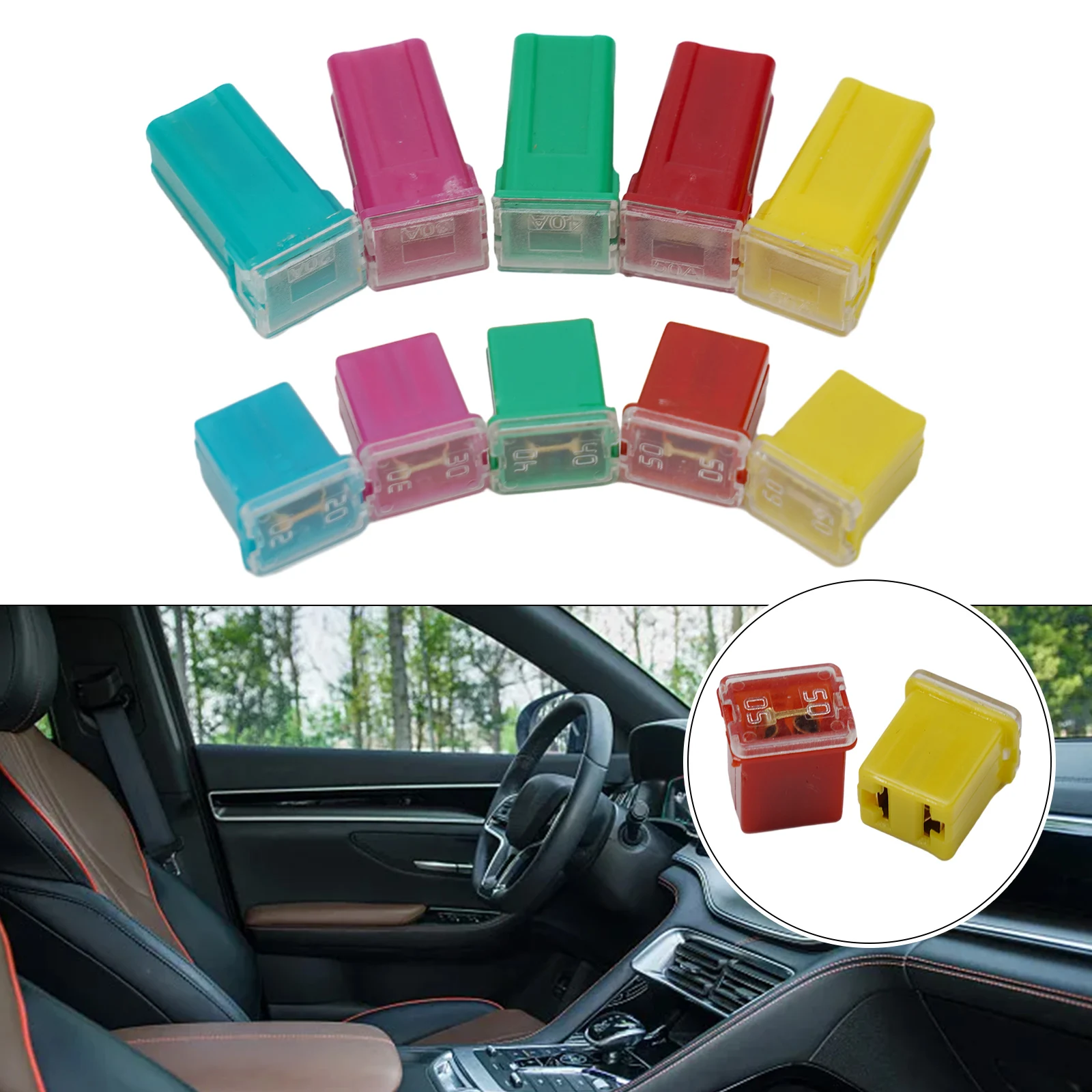Fuse Pack Kit DC 12-32V Pack Kit Assortment Fuse Easy To Use Fine Workmanship Long Lasting Panels Newer Cars