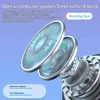 Sports Bluetooth 5.3 Earphones Wireless Headphones Touch Control Headset HiFi Stereo Earbud With Microphone for Huawei Xiaomi 6