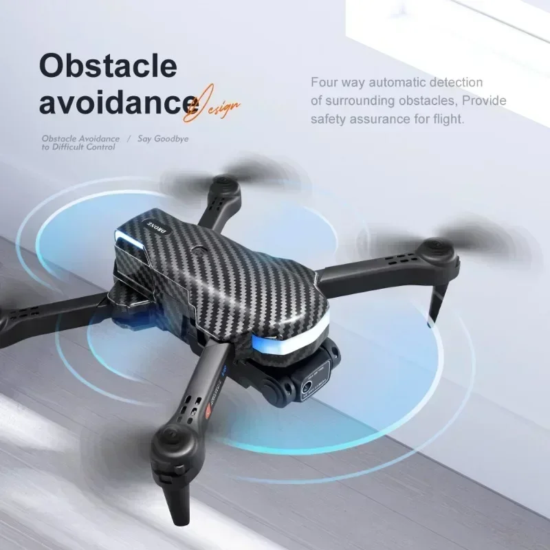 8K Optical Flow Drone 2 Camera Intelligent Obstacle Avoidance RC 5000m Adjustable Height Aerial Photography Quadcopter for Xiami drone quadcopter