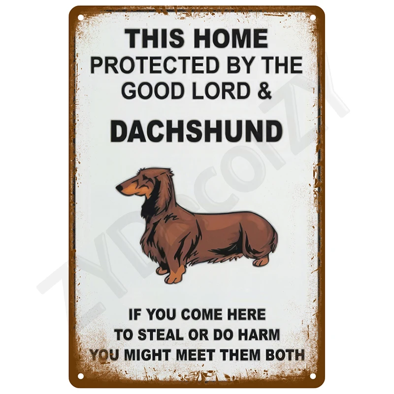 Vintage Metal Tin Sign for Wall Art and Home Decor
