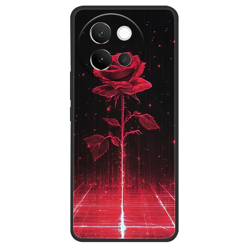 Marble Soft Matte Silicone Back Cover - Full Coverage Phone Shell 6.78 Coque