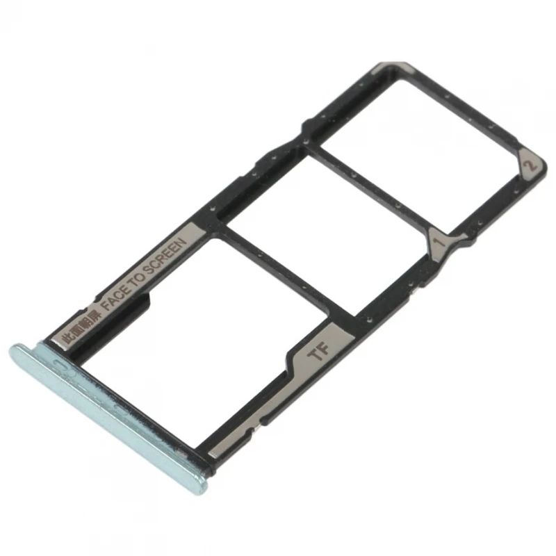 Vassoio Sim Compatibile Per Xiaomi Redmi 10C Scheda Laterale Sd Mint Green # Xiaomi Redmi 10C (220333Qag)