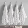 White 30x30cm-4Pcs
