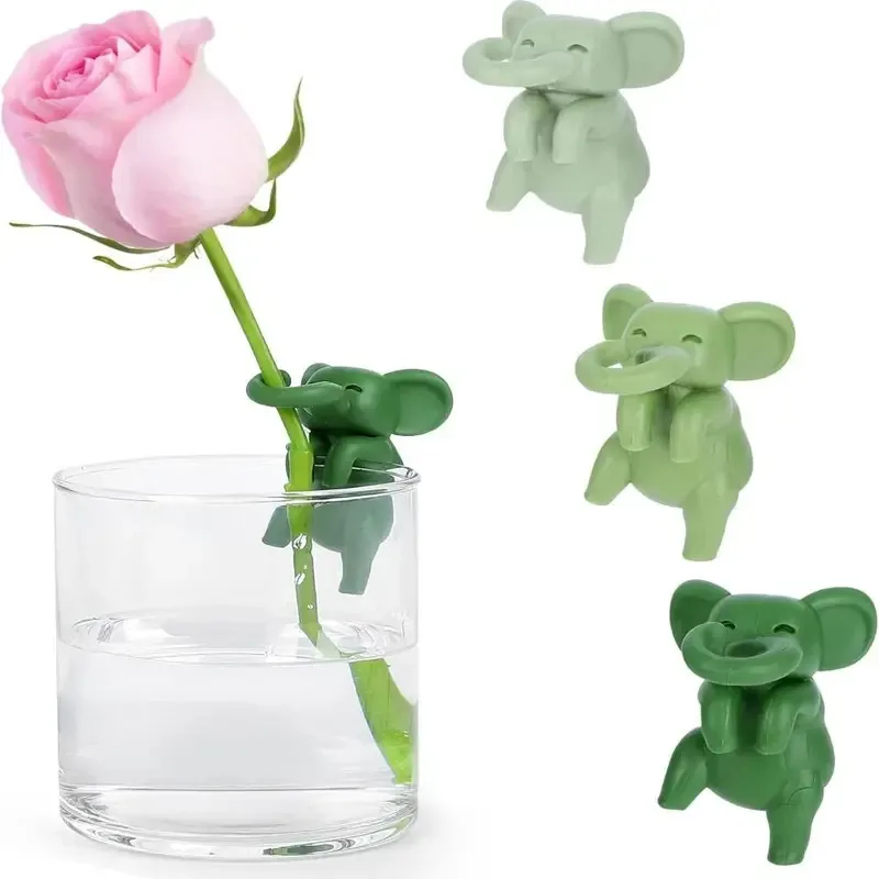 Creative Plant Propagation Buddy - 3D Elephant Plastic Holder for Plant Cuttings