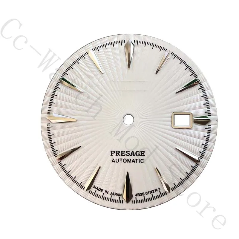 2022 NH35 35mm watch dial Suitable for 40mm watch case set assembly of