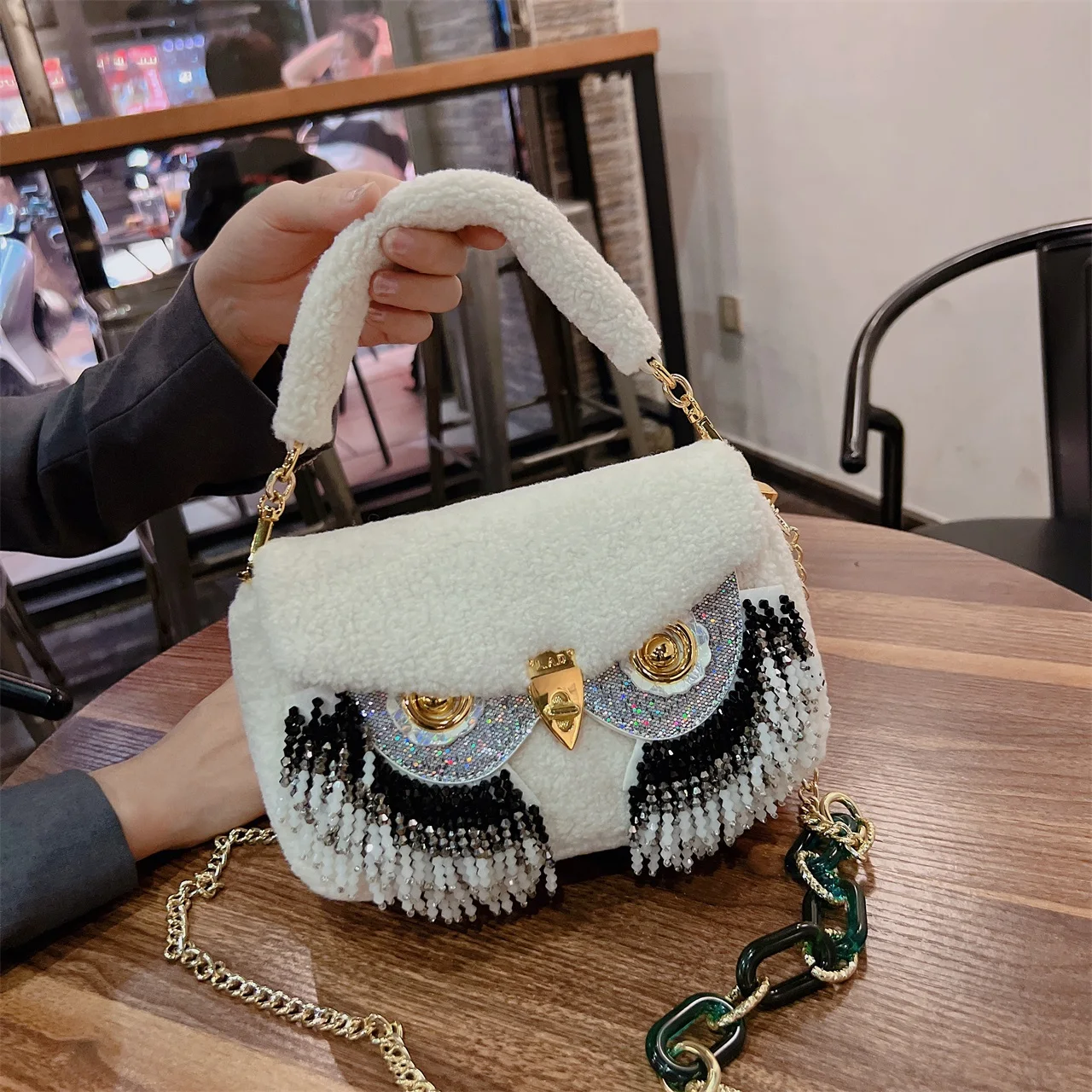 Evening Tassel Bag: Women's Designer Crossbody Bags