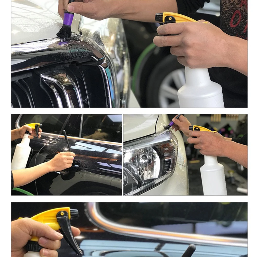4 pcs Car Wash Nozzle Sprayer Acid & Alkali Resistant Durable Sprayer Head For Automotive Cleaning Maintenance Home Garden Use 6