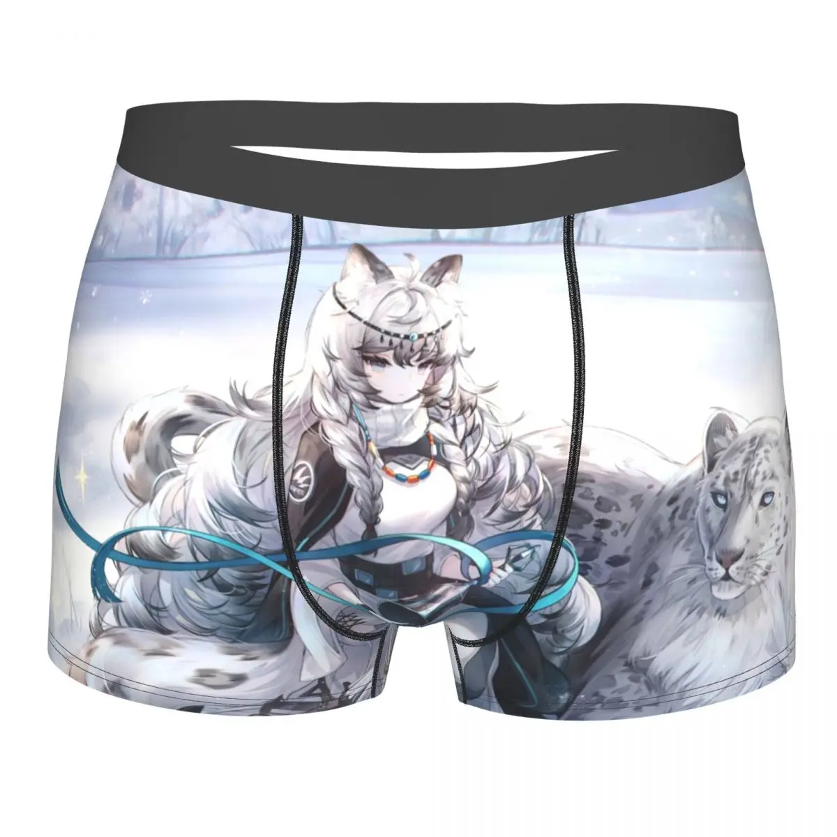 

Video Game - Arknights Underpants Breathbale Panties Male Underwear Print Shorts Boxer Briefs