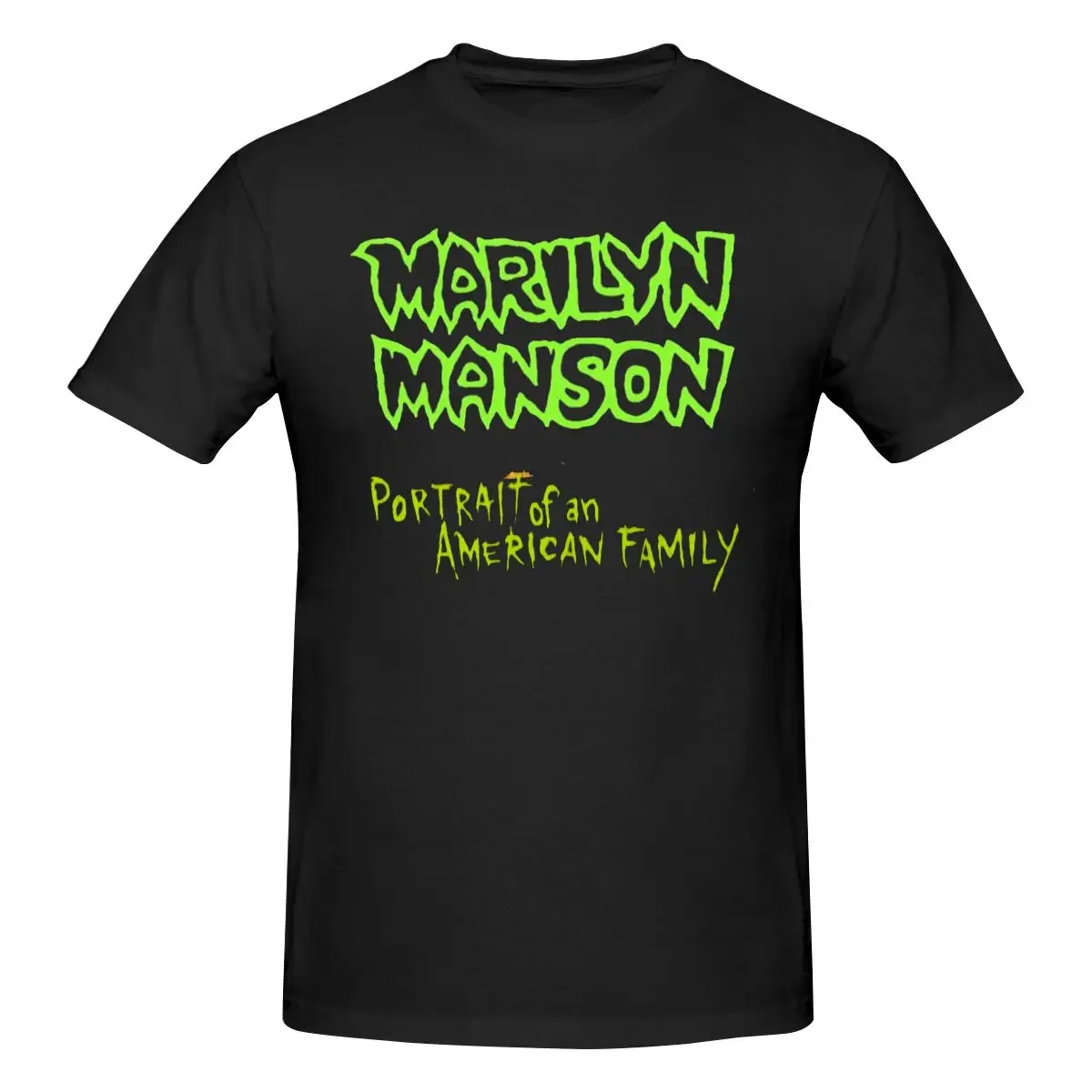 

Marilyn Manson Men's Classic Unisex Cotton T-Shirt for Men & Women, Classic Tee