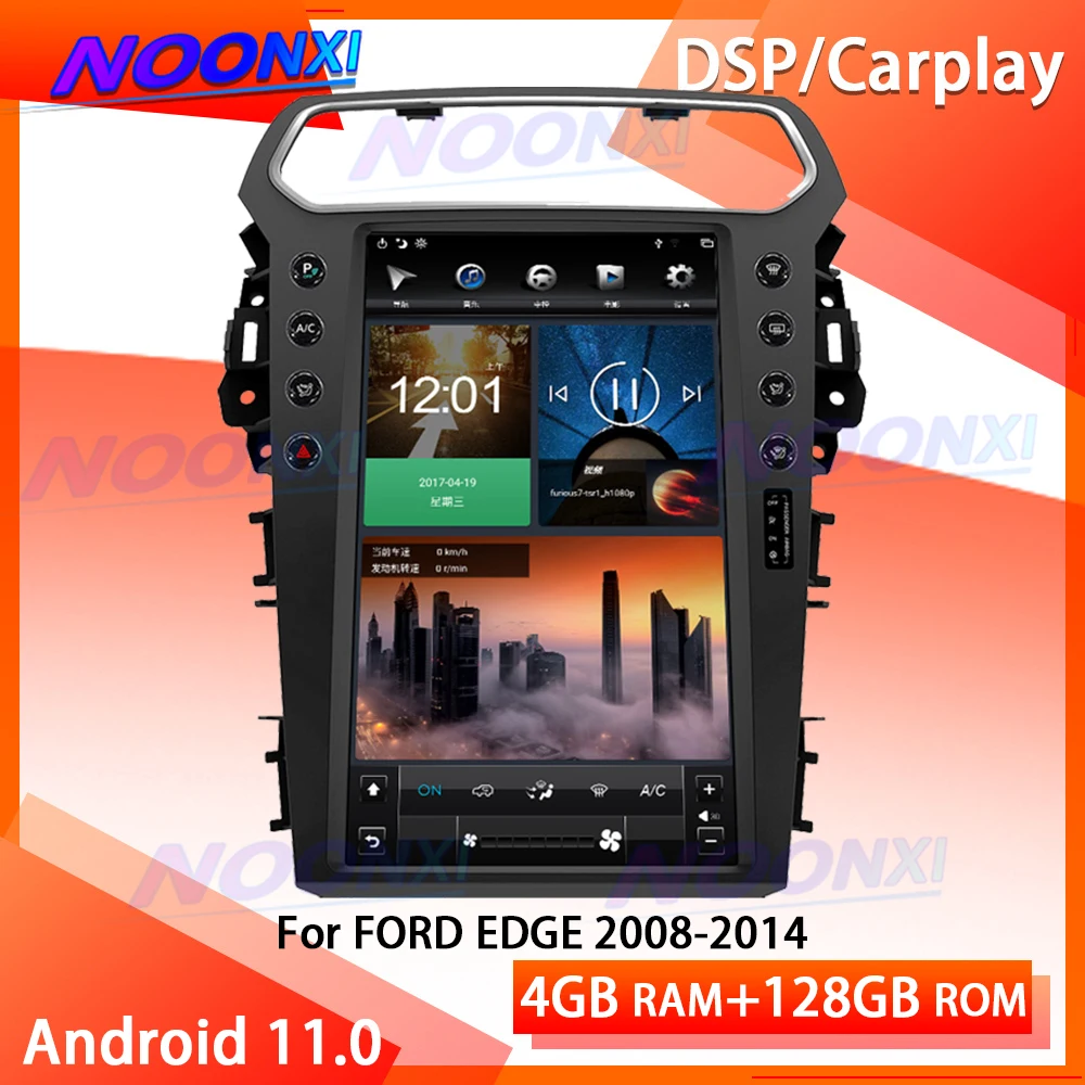 

4 + 128G Android 11,0 автомобильный для Ford Explorer 2011-2019 радио GPS навигация мультимедийный приемник плеер DSP Carplay головное устройство 2 Din