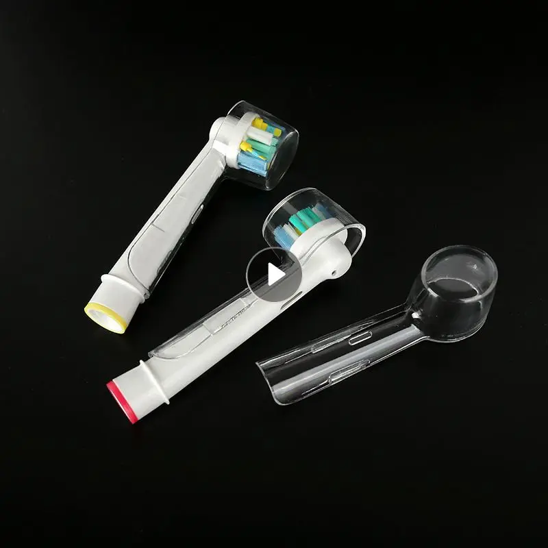 1-8Pcs Copertura Per Spazzolino Elettrico Per Braun Oral B Testina Per Spazzolino Da Denti Custodia Protettiva Cappuccio Antipolvere Clear Home Campin