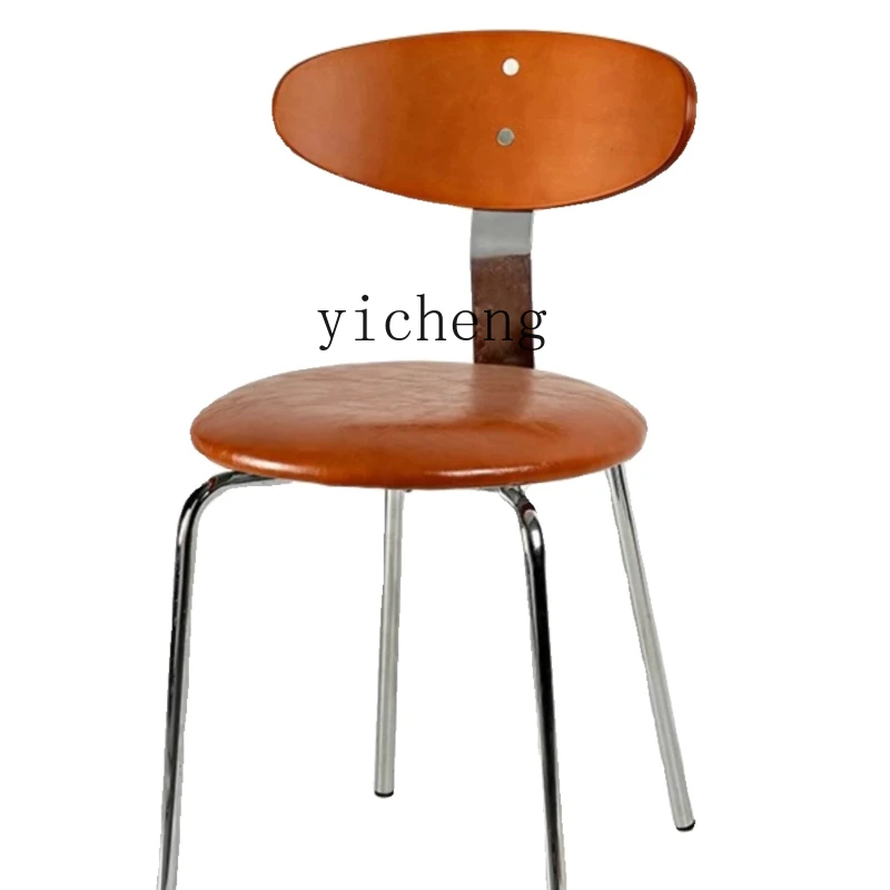 

Zk Dining Chair Mid-Ancient Furniture Desk Backrest Chair Dining Table Modern Minimalist Home Study Chair