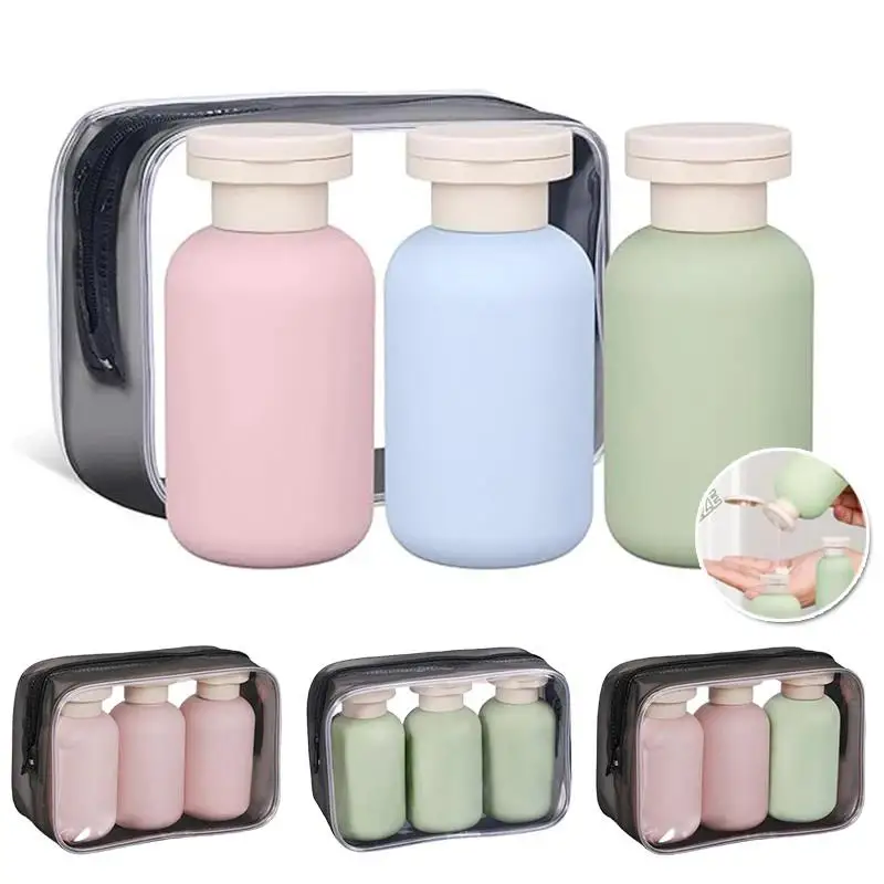 Ultimate Leakproof Travel Toiletry Bottles - Soft Silicone Squeeze Tubes