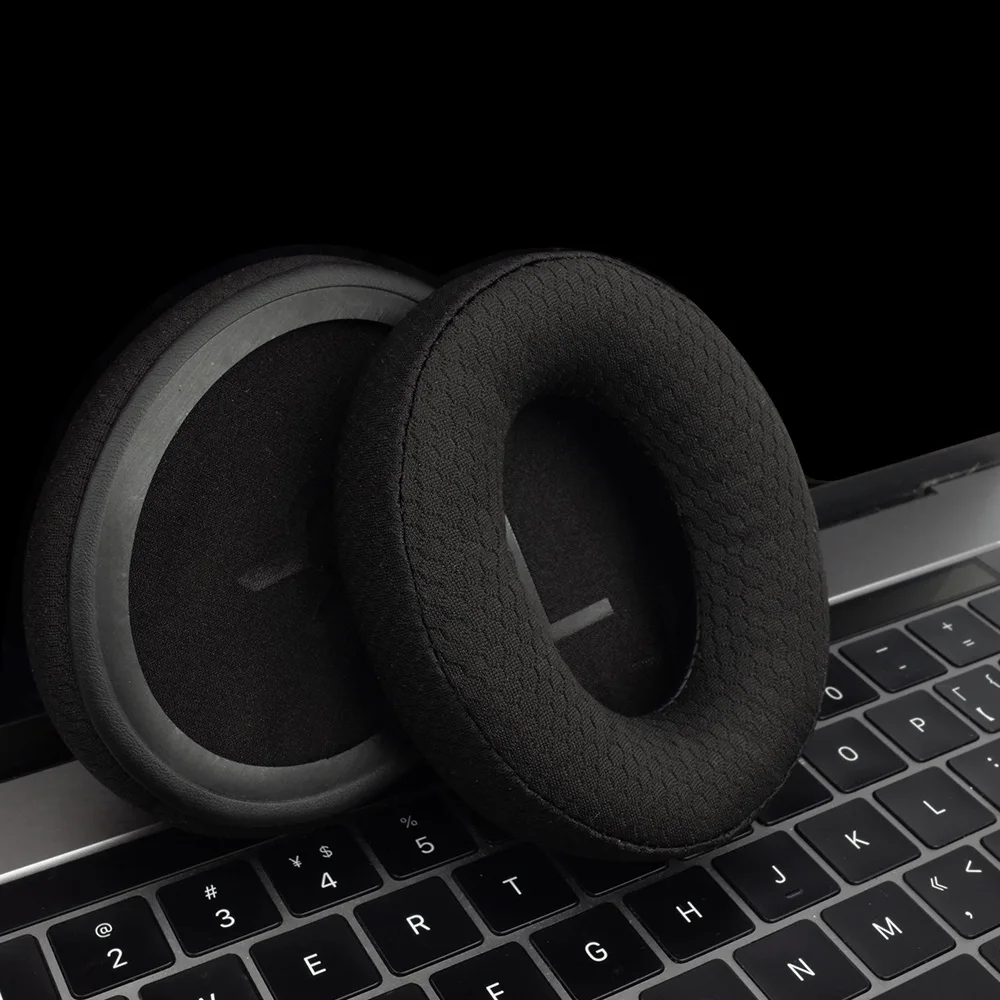 Earphone pads For baseus Bass 30 Max replacement Earpads headphones Earmuffs cloth Memory Covers Sponge Protein