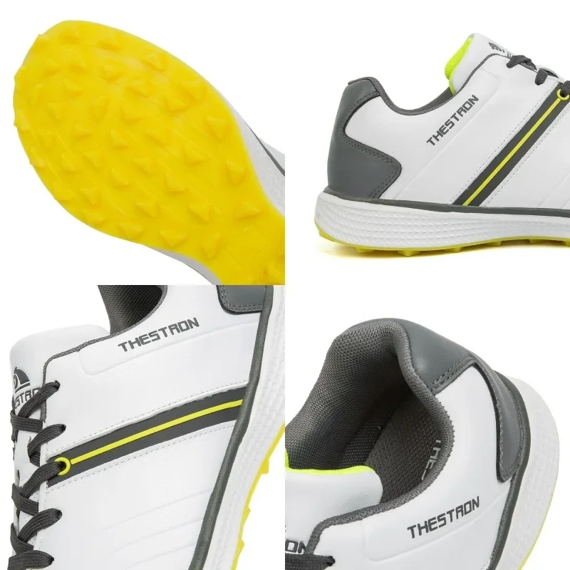 Golf Sneakers Men Waterproof Golfer Sport Shoes Women's Golf Non Slip Golfing Shoes Outdoors Golf Turf Comfortable Walking Shoes 4