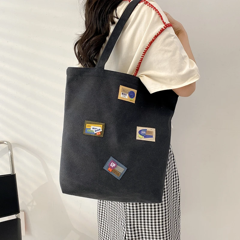 

Новинка 2023, женская сумка, трендовая Холщовая Сумка, многофункциональный дизайн, модная женская сумка-тоут, Холщовая Сумка на одно плечо для пары