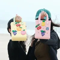 Charms Croc Beach Bag Rubber Waterproof Female Shoulder Handbag Fashion Crossbody Messenger Travel Pool Women Jibz Tote Sac Bag - Image 5