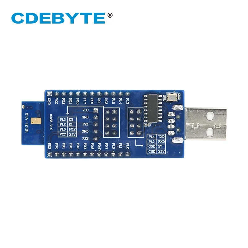E18-TBH-27 CDEBYTE CH340G USB Interface 2.4GHz 27dBm UART Serial Port Test Board kits ZigBee Module