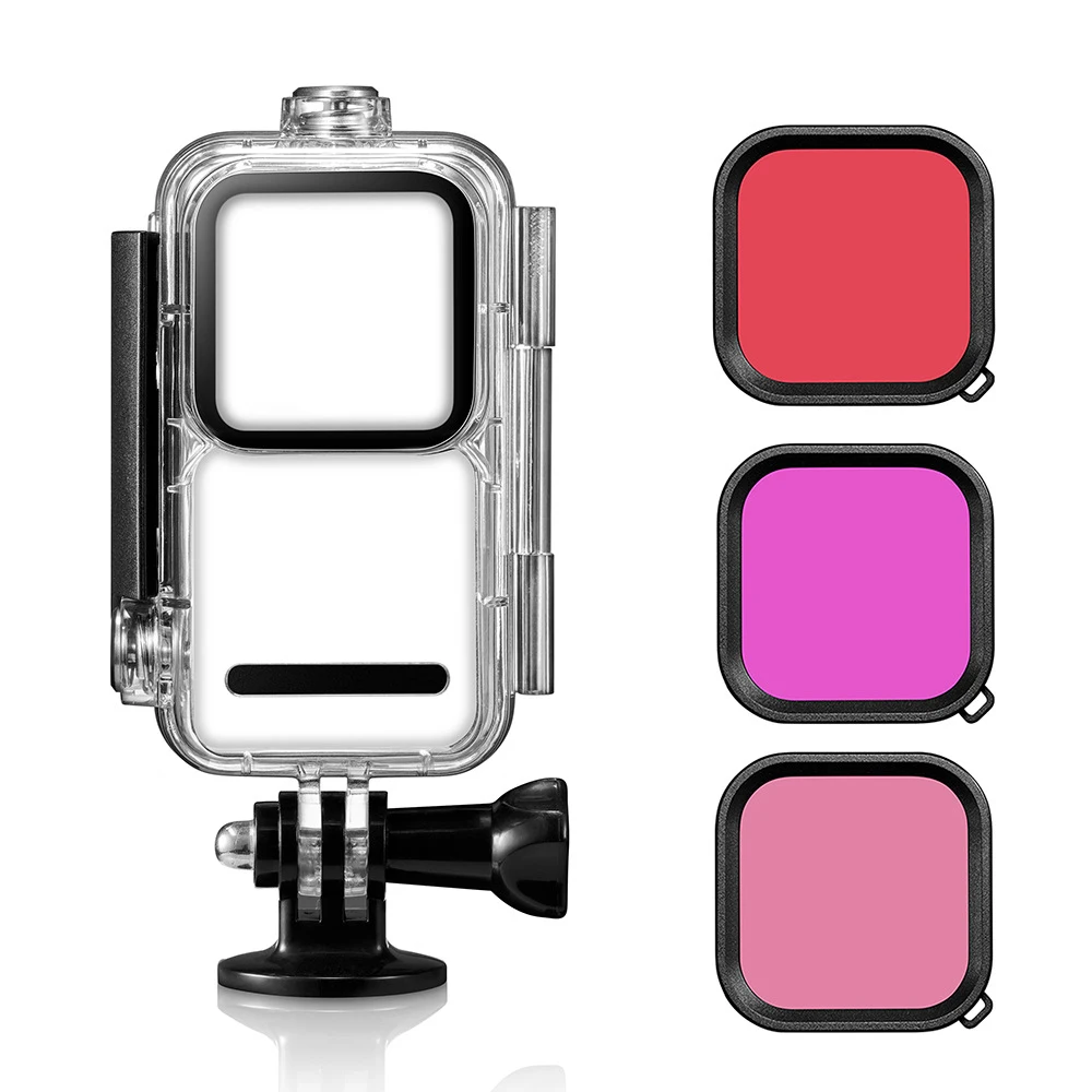 

Waterproof Housing Case for DJI Action 2 Diving Protective Shell Underwater Dive Cover for DJI Action 2 Accessories