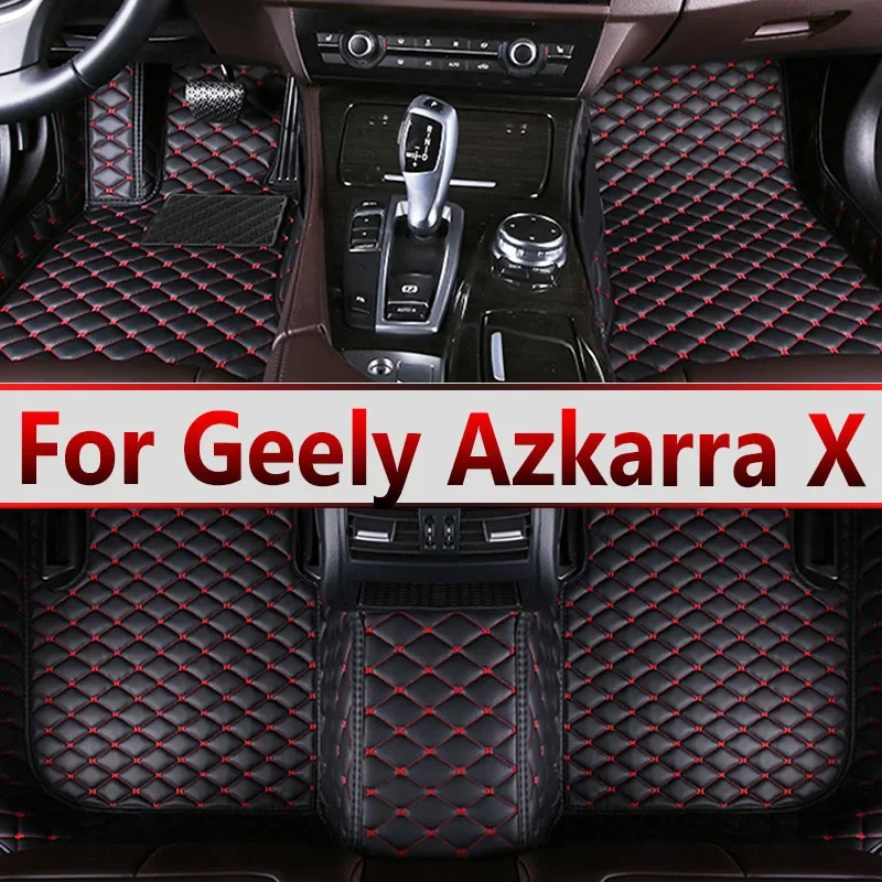 

Car Floor Mats For Geely Azkarra X 2022 Custom Auto Foot Pads Automobile Carpet Cover Interior Accessories