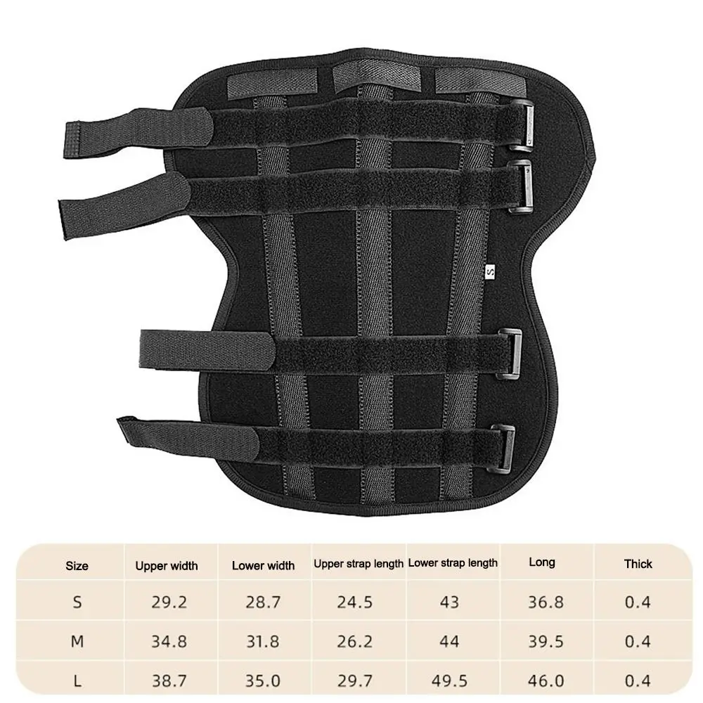 Knee Immobilizer Brace Breathable Knee Brace & Stabilizer Full Leg Support Brace for Surgery Recovery, Knee Injury