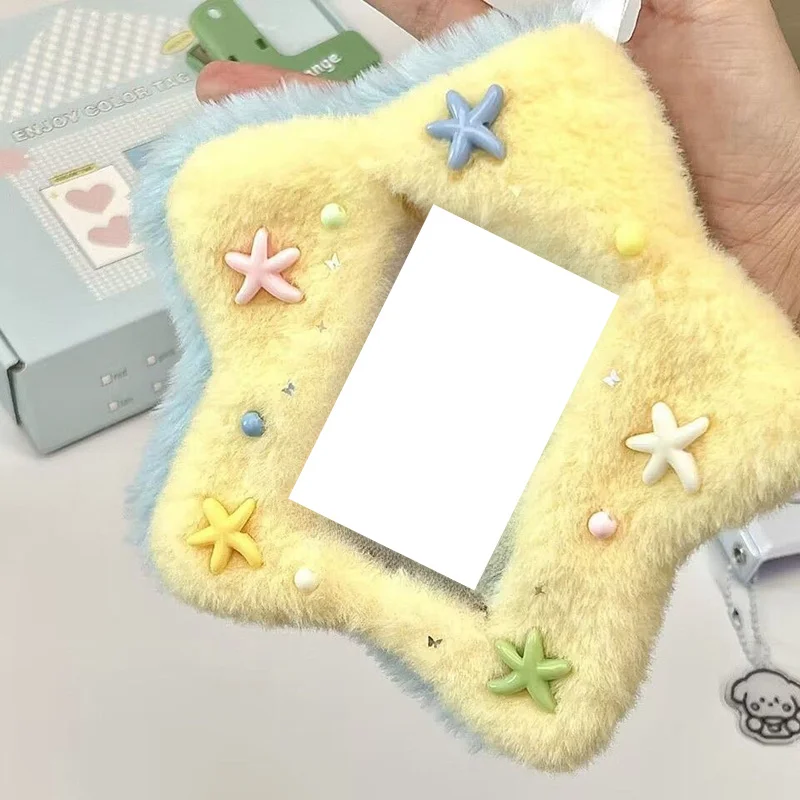 Adorable Plush Photo Card Holder & Decor Sleeve