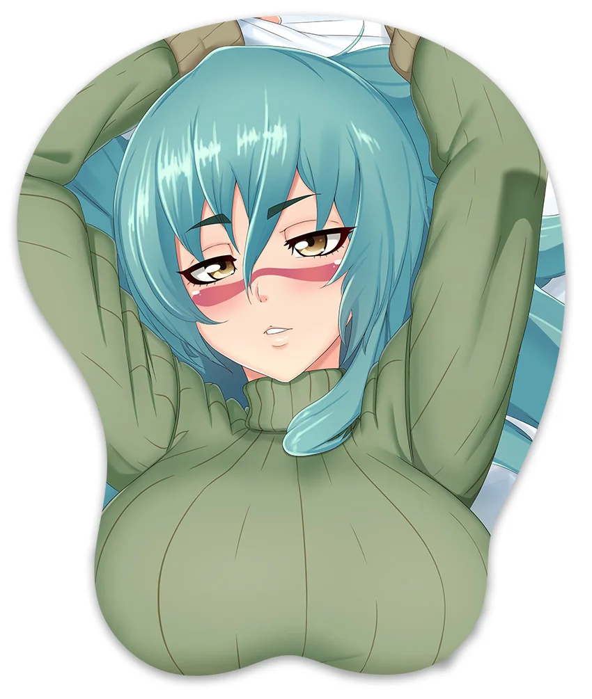 3D Mouse Pad Bleach Nelliel Tu Odelschwanck Anime Manga Breast Gaming Wrist Rest Multi Design Mouse Mat
