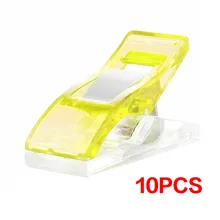  Hot! 5/10/20/25/50/60PCS Multipurpose Sewing Clips Colorful Binding Clips Sewing Craft Clamps Plastic Craft Quilting Clips 