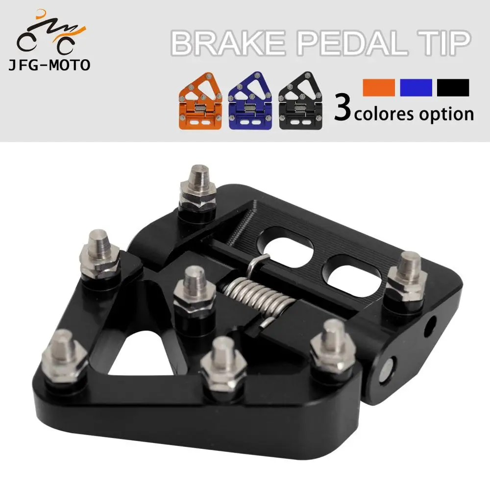 

Motorcycle Rear Folding Brake Pedal Step Tip Plate For Husqvarna FC TC TE FE TX FX 125 150 250 300 350 450 501 For KTM XC SX XCF
