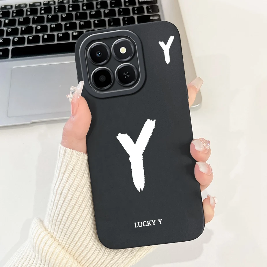Chic Lucky Letters Soft TPU Phone Case