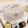 Large-Capacity Makeup Bag Floral Print Cosmetic Bag For Girl Portable Women's Cosmetic Bag Travel Bag Bathroom Wash Bag, For Ea 3