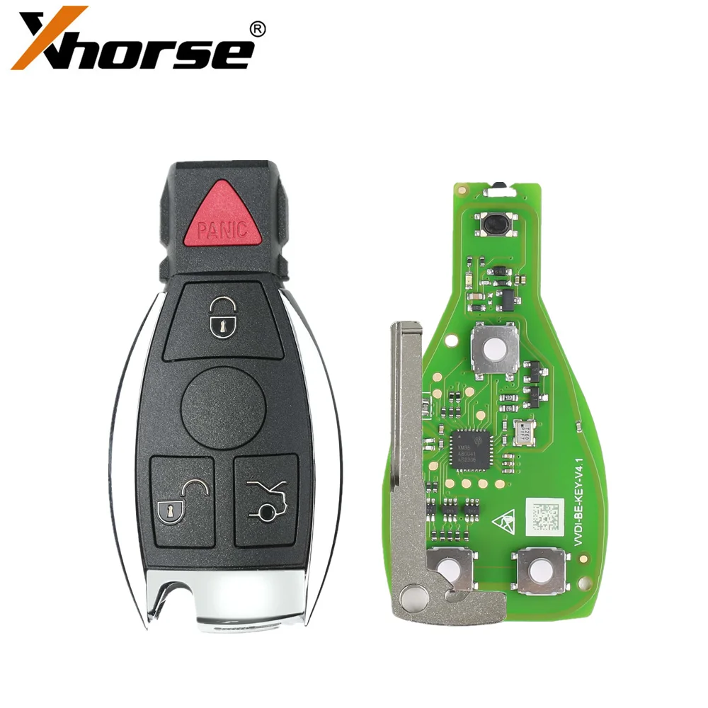 Car Key Shell Xhorse VVDI BE Key Pro Improved Version with Smart Key Shell 3 Button /4 Buttons for Benz car key shell car remote key car key key shell
