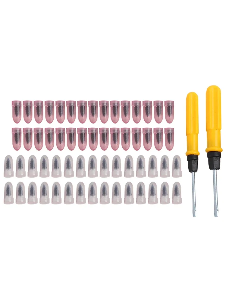 60Pcs Car Vacuum Tire Repair Nails Rubber Screw Nail + Screwdriver Fast Tool Set Car Tire Repair Tools