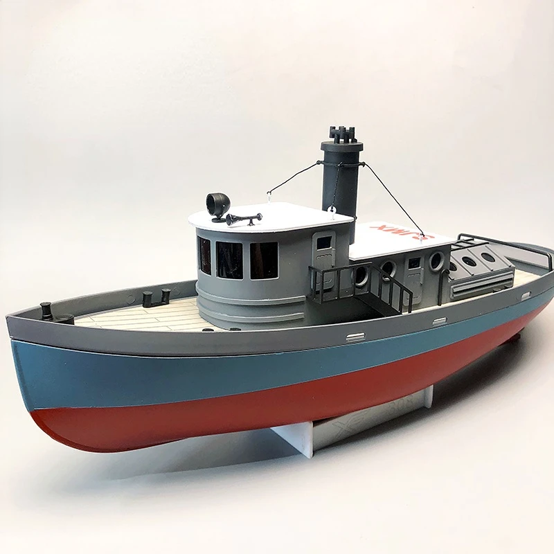 Tugboat Kit 308-level Jason Tugboat Assembly Model Remote Control Electric Boat Static Display Technology To Make Ship Model 3