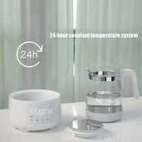 Bouilloire électrique de 1,2 l, régulateur de lait thermostatique pour bébé, bouilloire pour bébé, garde au chaud, Pot isolant intelligent 24 heures, chauffe-lait 2