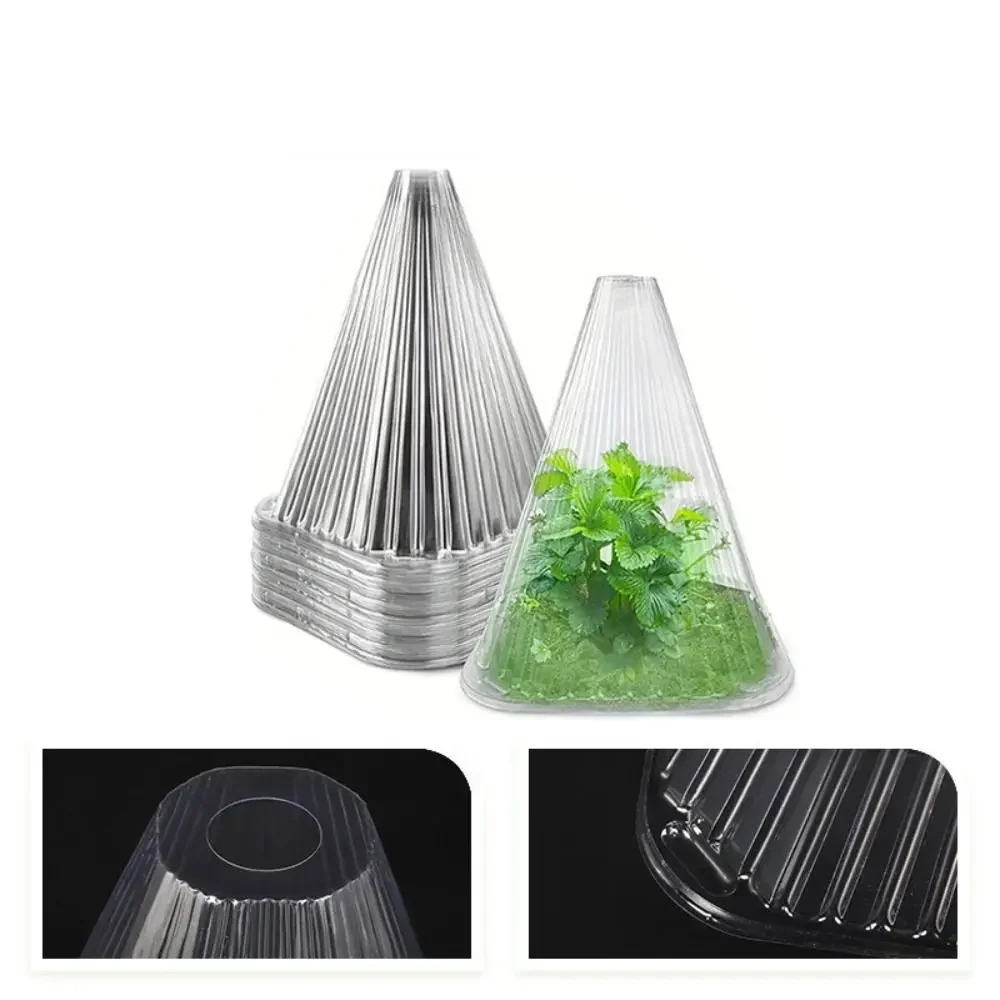 20pcs Conical Plant Insulation Cover Anti-freeze Windproof Shade Cold-proof Warm Keeping