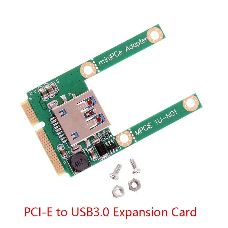 Notebook Mini Pcie To Usb3.0 Expansion Card Laptop Pci Express Pcie To
