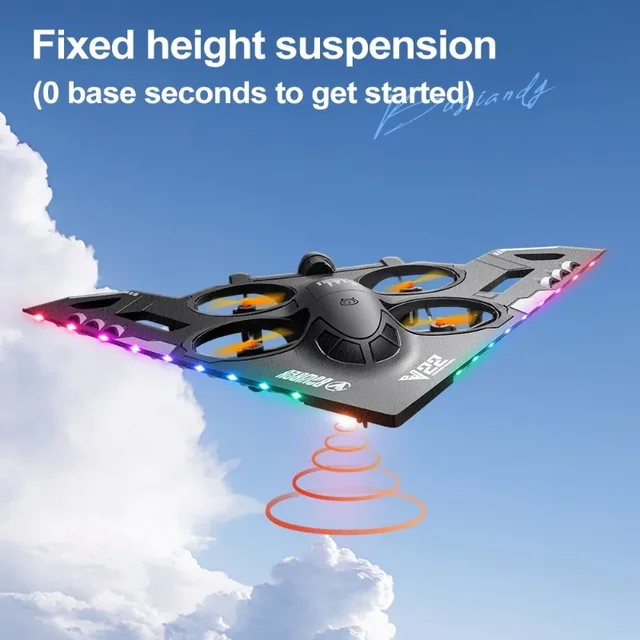 V22 RC Aircraft Water Land Air Three in One Plane Model Glider Toy Capable Aerial  with Drone Birthday presents for boys girls 4