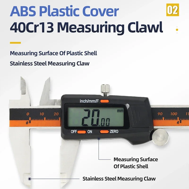 디지털 Pachymeter 버니어 캘리퍼스 측정 도구, 전문 디지털 Pachymeter 전자 눈금자, 분수 금속 켈리퍼