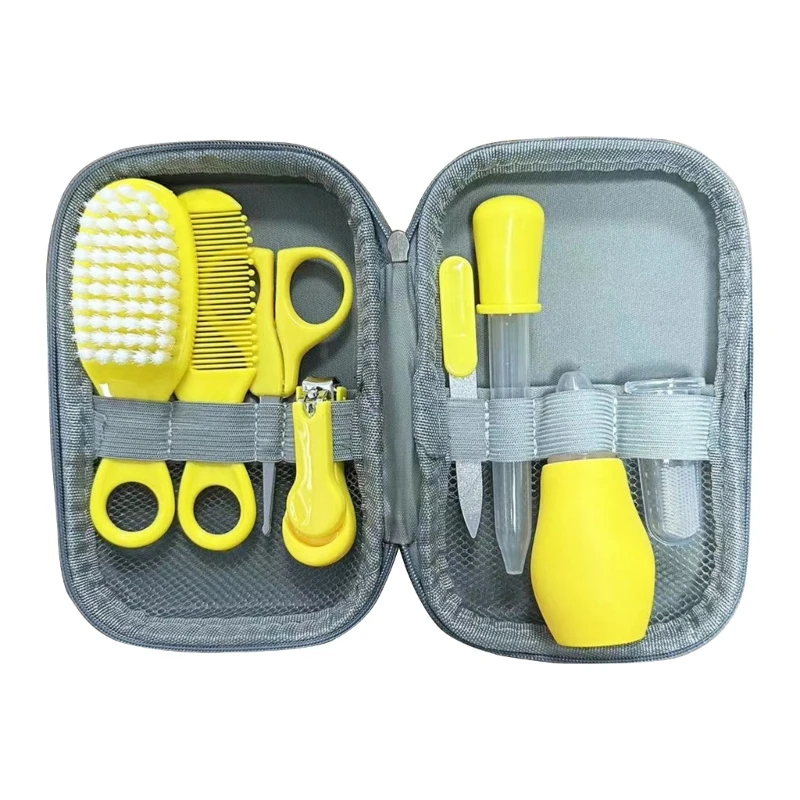 Convenient Baby Care Kit Must Have Accessories Infant Toddlers Head Brush Hair Comb for Gentle Cleaning and Trimming A2UB