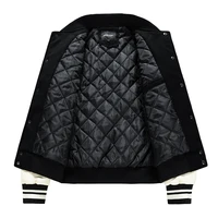 Buy Winter Letter Embroidery Baseball Uniform Jacket Coats for Men and Women: Retro, Loose, Casual, and Thickened Online - Image 5
