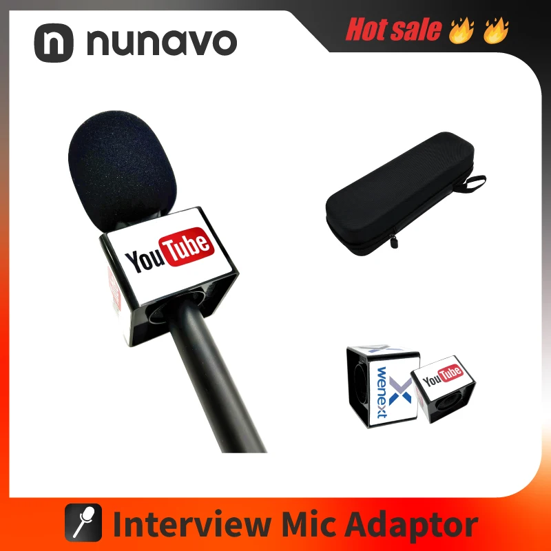 Poignée D'extension Magnétique Pour Microphone DJI Mic Mini - Longueur 13 Cm, Impression 3D, Ergonomique, Couleur Noire