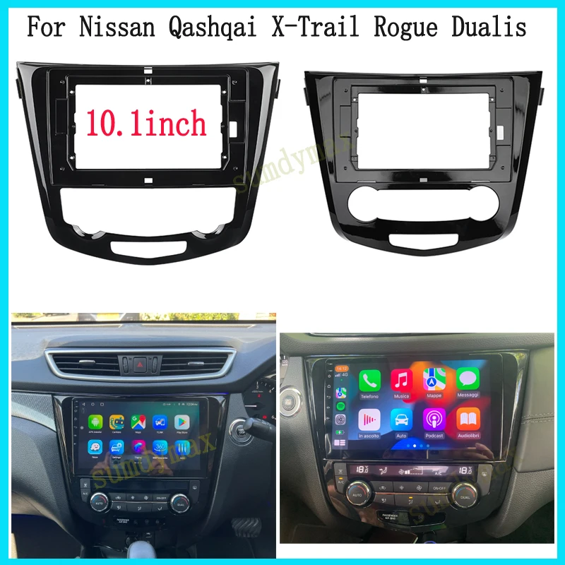 

2Din big screen 2 Din android Car Radio Fascia for Nissan X-Trail X Trail 3 T32 Qazwei 1 J10 2013-2017 car Panel Dash Frame Kit