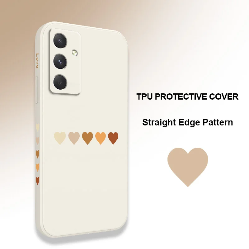 Gradient Heart Phone Case - Abstract Love Design
