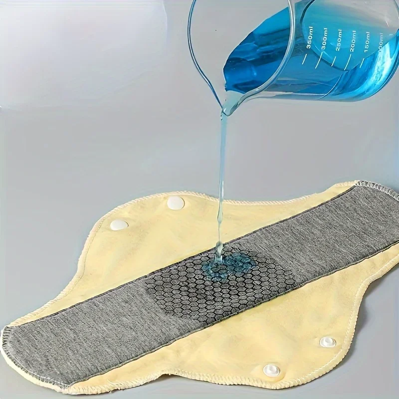 1/2/4pcs Women's Physiological Underwear Incontinence Pads - Leak Proof Waterproof Washable with Graphene Tech, Elderly Care 3