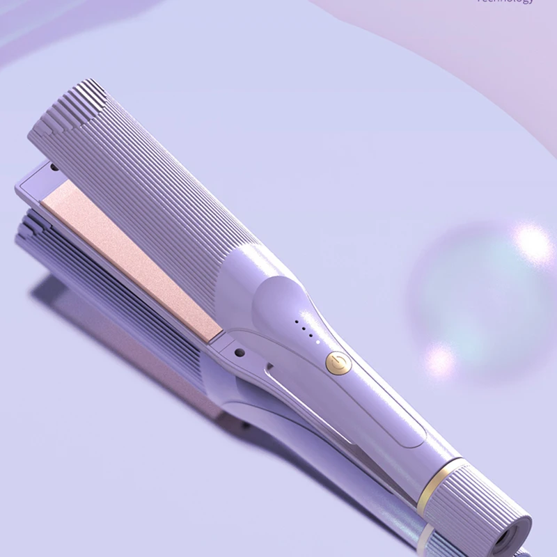 

Electric Hair Straightener 35W Flat Iron 180℃-200℃ Professional Hair Curler Curling Iron Hot Clip Brushes Student Dormitory