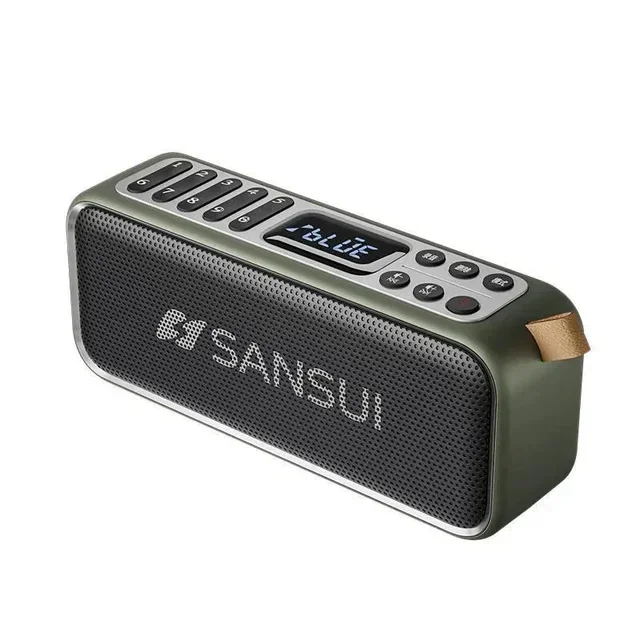Sansui-F36 rádio retro alto-falante sem fio bluetooth, mini